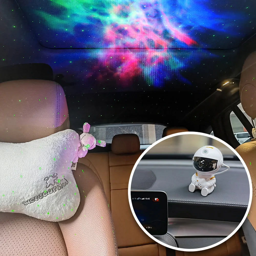 🌌 <tc>Lunvail</tc>™ 宇宙飛行士ギャラクシースタープロジェクター – 子供と大人のための宇宙をテーマにしたナイトライト