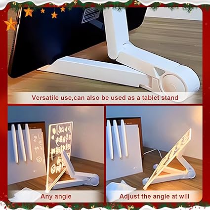 đïž Tee-se-itse LED-akryylinen viestitaulun yövalo â hauska, luova ja muokattavissa!
