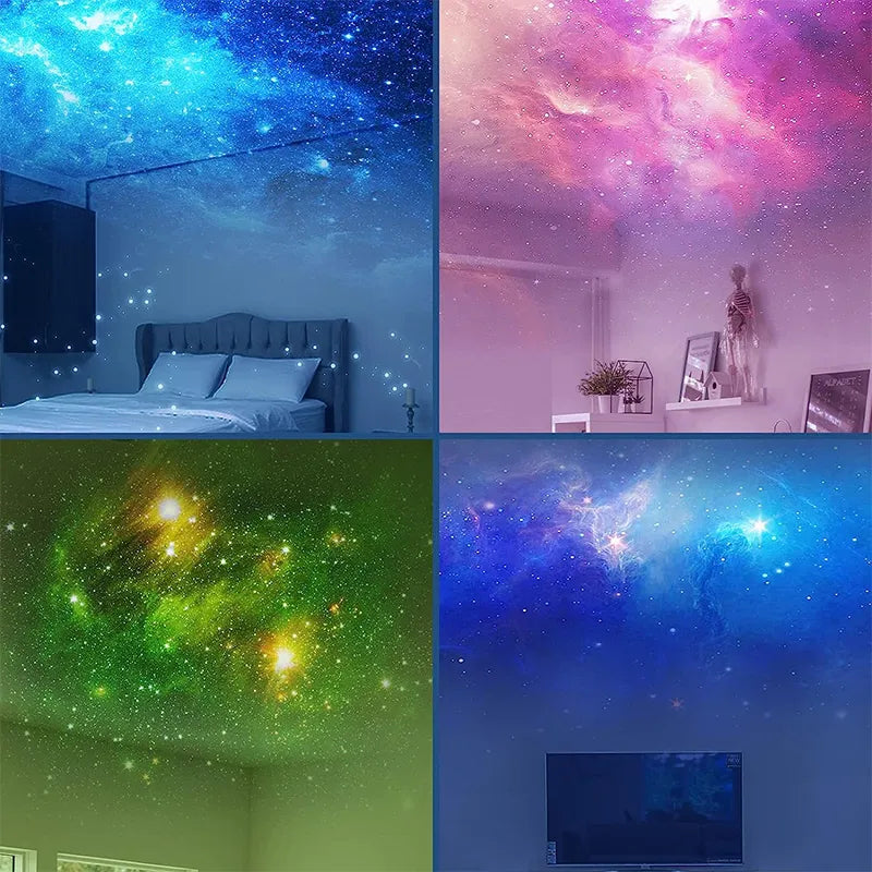 🌌 <tc>Lunvail</tc>™ 宇宙飛行士ギャラクシースタープロジェクター – 子供と大人のための宇宙をテーマにしたナイトライト