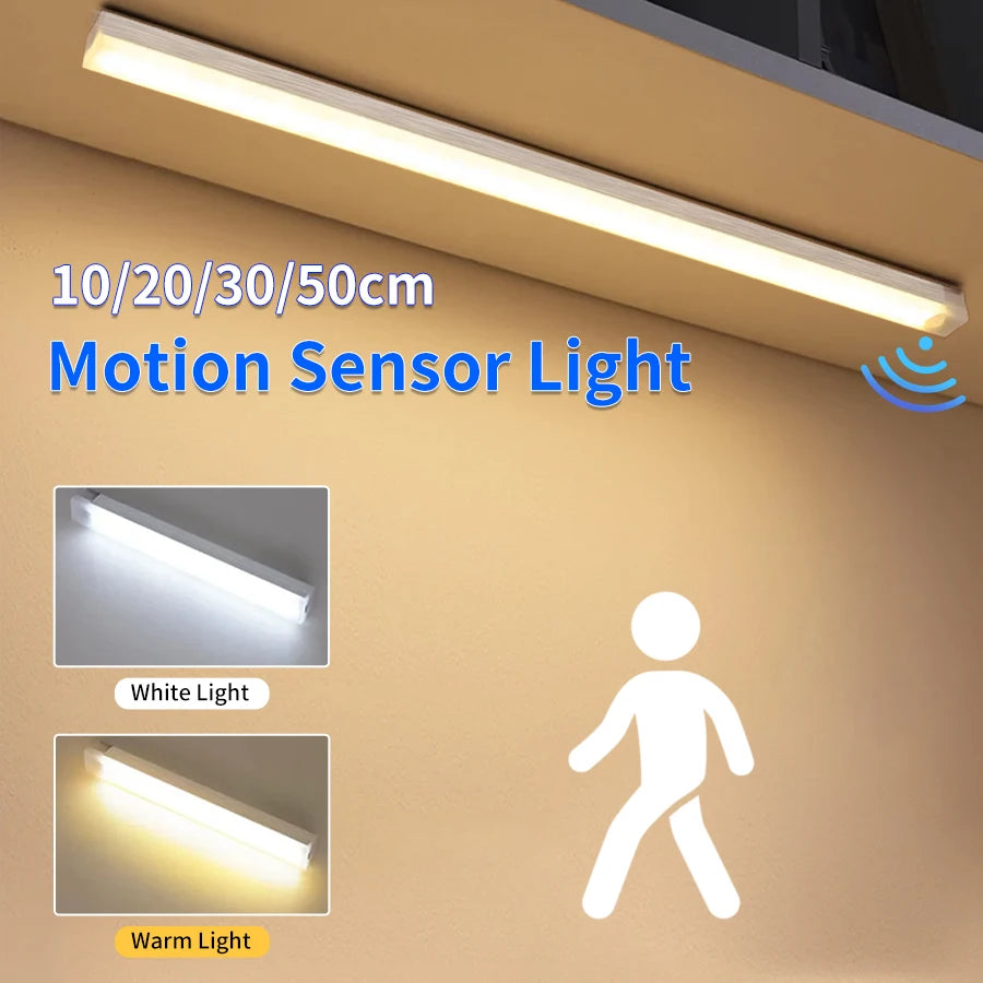<tc>Lunvail</tc>™ Inteligentné svetlo so senzorom pohybu – Nabíjateľné bezdrôtové LED nočné svetlo s automatickým senzorom (10–50 cm)