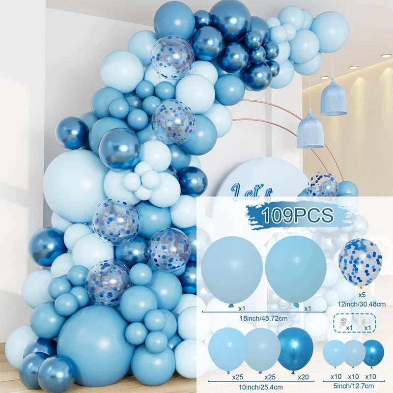 Balloon Garland Arch Kit - Narozeninová párty dekorace pro dívky, miminko, svatební a událost.
