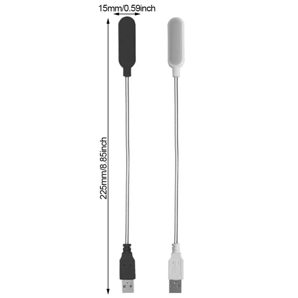 USB LED nočné svetlo Mini kniha svetlo