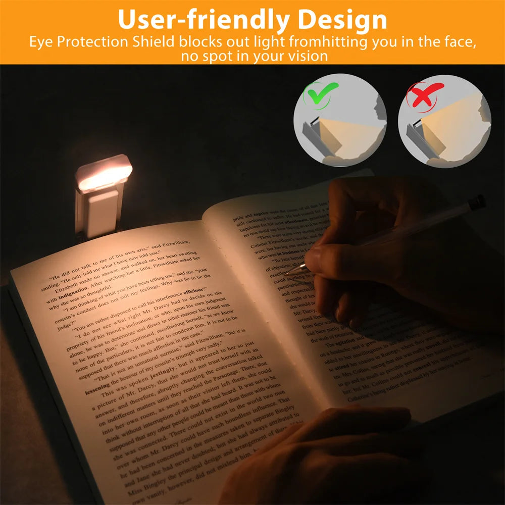 OSITE Sky Clip-On Book Book Svetlo