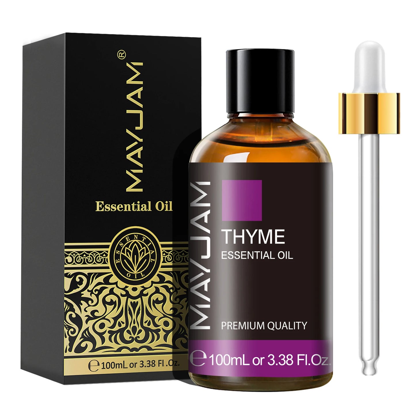 🌿 Mayjam™100ml純粋なエッセンシャルオイル - ディフューザー、加湿器などのプレミアムアロマセラピー