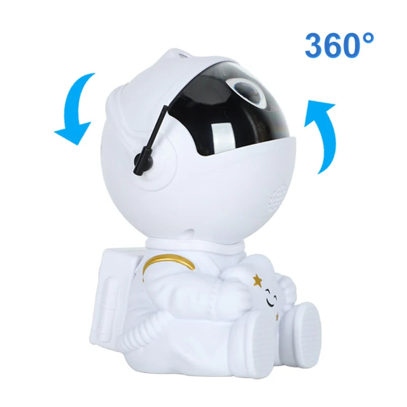 🌌 <tc>Lunvail</tc>™ 宇宙飛行士ギャラクシースタープロジェクター – 子供と大人のための宇宙をテーマにしたナイトライト
