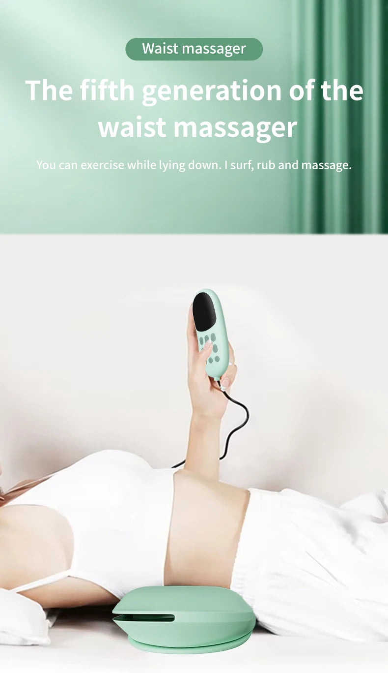 <tc>Lunvail</tc>™ FlexiBack 3-in-1 腰部マッサージャー – 温感、エアサポート、優しい振動機能を備えたスマートな背中枕