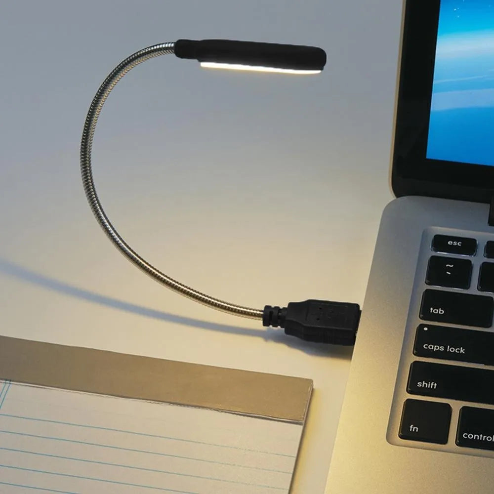 USB LED nočné svetlo Mini kniha svetlo