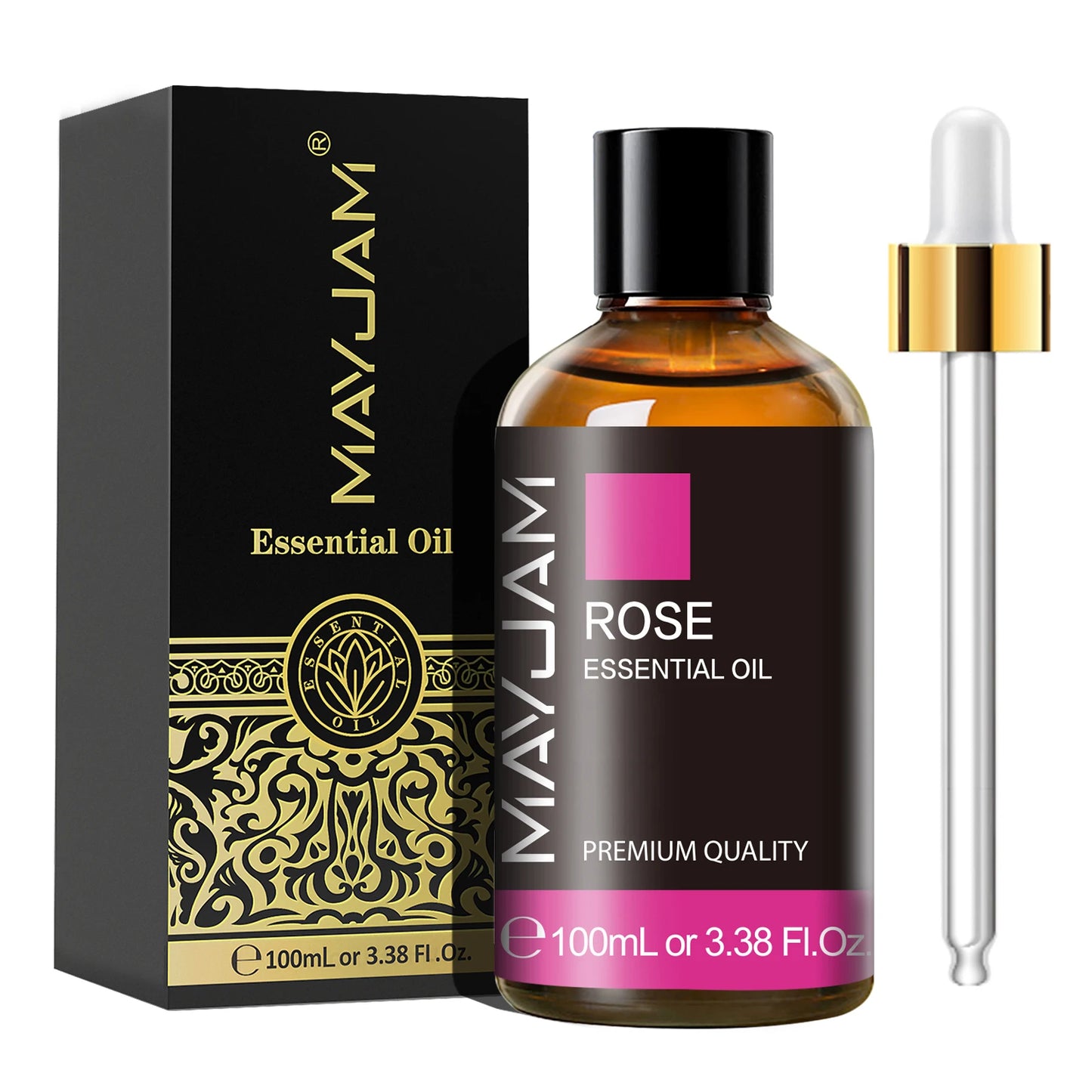 🌿 Mayjam™100ml純粋なエッセンシャルオイル - ディフューザー、加湿器などのプレミアムアロマセラピー