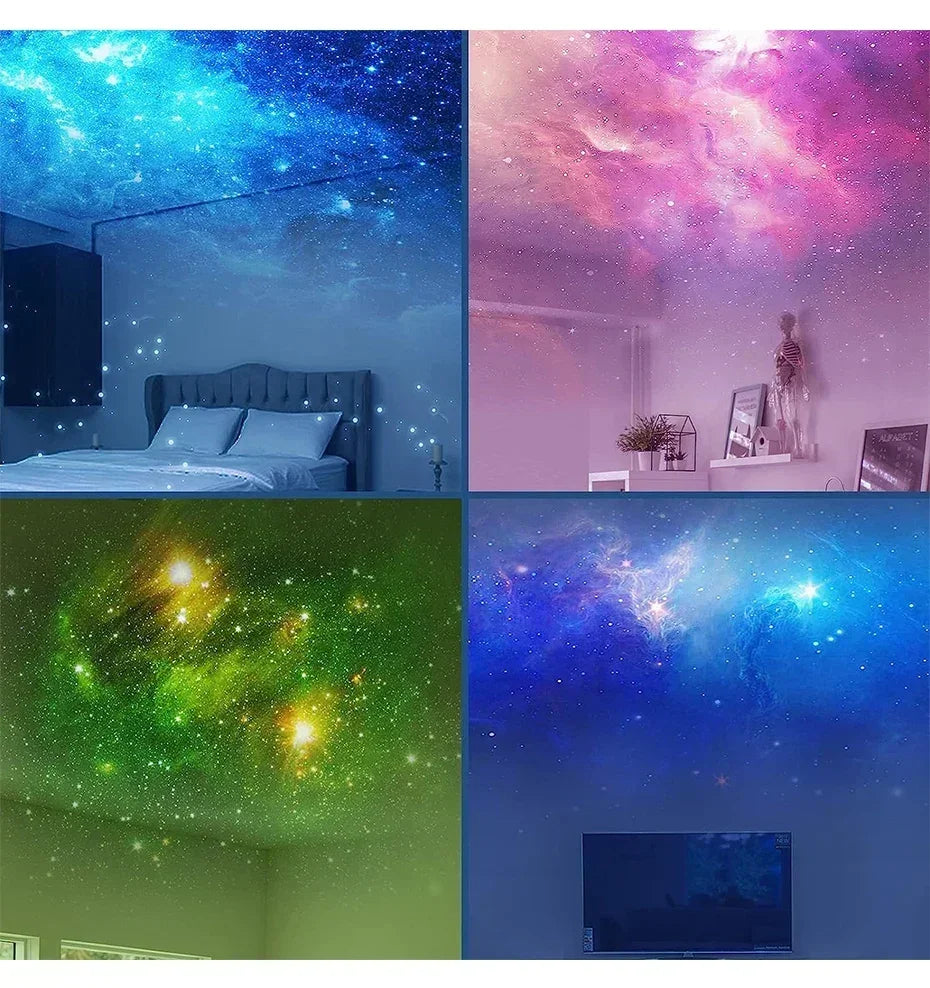 🌌 <tc>Lunvail</tc>™ 宇宙飛行士ギャラクシースタープロジェクター – 子供と大人のための宇宙をテーマにしたナイトライト