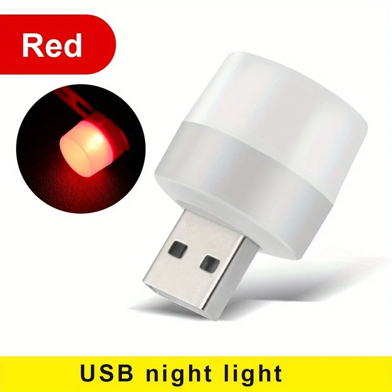 מיני קריאת LED מיני USB - 5V 1W מנורת ספרי הגנה על העיניים למחשב נייד, בנק חשמל ושימוש ליד המיטה (אור לבן ולבן)