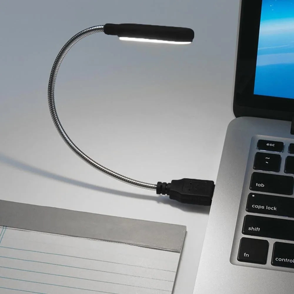 USB LED nočné svetlo Mini kniha svetlo