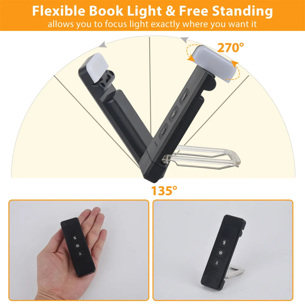 OSITE Sky Clip-On Book Book Svetlo