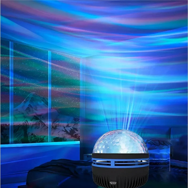 🌌 מקרן אור LED רב-אפקטי - האירו את היקום שלכם