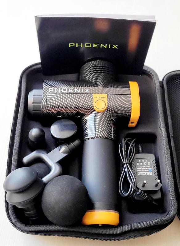 Phoenix A2ディープティッシュマッサージガン - ポータブルハンドヘルドマッスルリラクゼーションバイブレーター