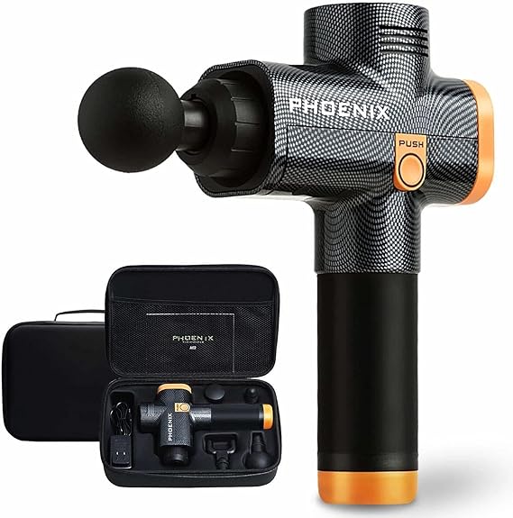 Phoenix A2ディープティッシュマッサージガン - ポータブルハンドヘルドマッスルリラクゼーションバイブレーター