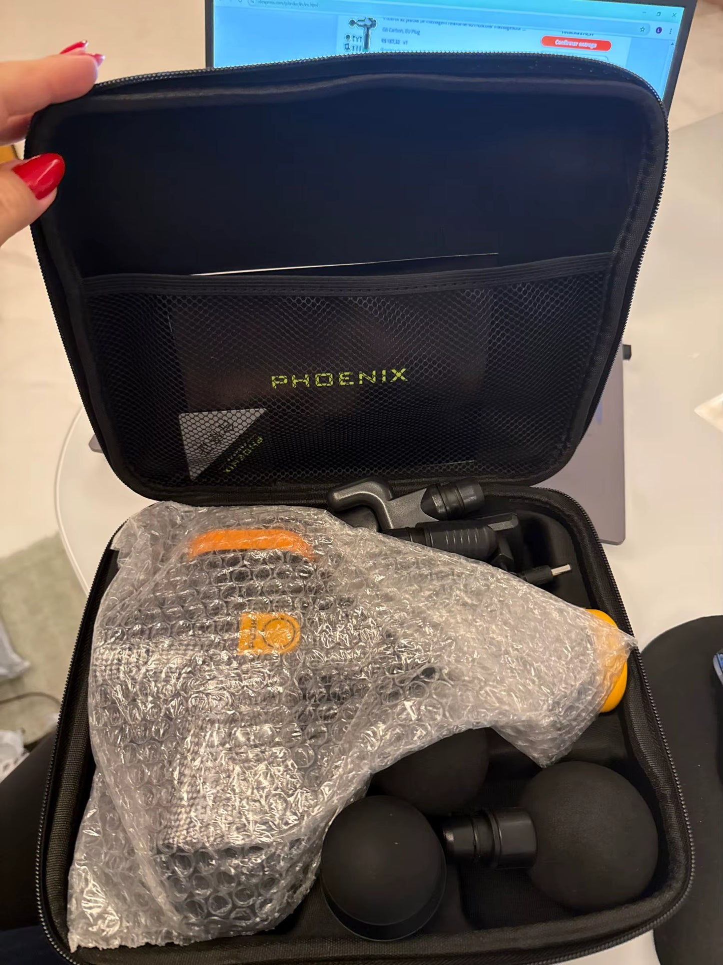 Phoenix A2ディープティッシュマッサージガン - ポータブルハンドヘルドマッスルリラクゼーションバイブレーター