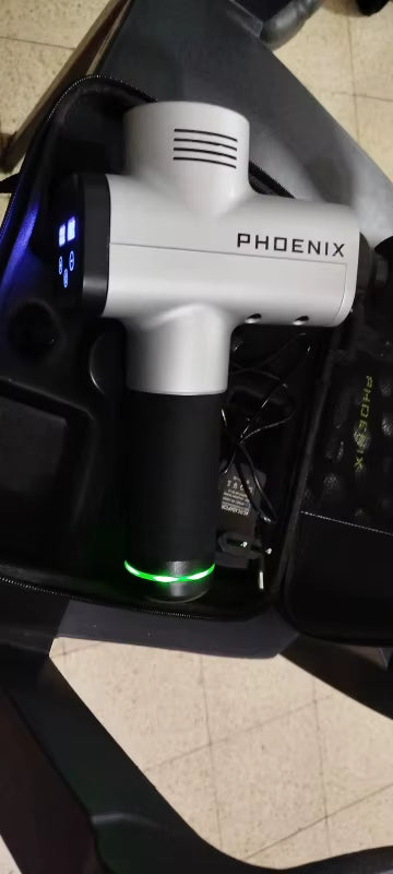 Phoenix A2ディープティッシュマッサージガン - ポータブルハンドヘルドマッスルリラクゼーションバイブレーター