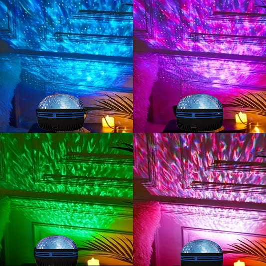 🌌 Multi-Effect LED Light Projector-Tänd ditt universum