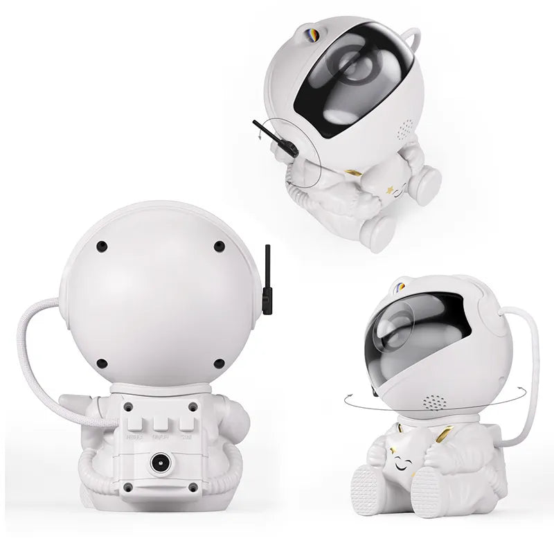 🌌 <tc>Lunvail</tc>™ 宇宙飛行士ギャラクシースタープロジェクター – 子供と大人のための宇宙をテーマにしたナイトライト