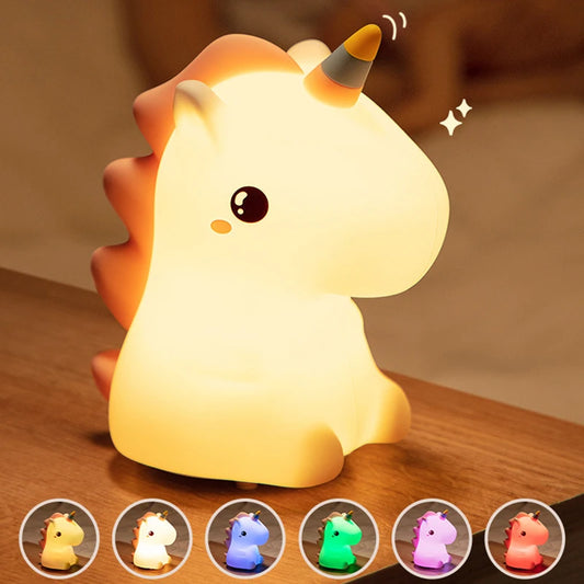 🦄 Unicorn Silicone LED Night Light