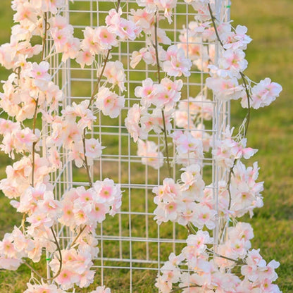 <tc>Lunvail</tc>™ 180cm 人工桜つる - シルク製桜ガーランド ご自宅、結婚式、パーティーの装飾に