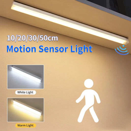 <tc>Lunvail</tc>™ Solas Braiteoir Gluaiseachta Cliste – Solas Oíche LED Gan Sreang In-athluchtaithe le Braiteoir Uathoibríoch (10–50cm)