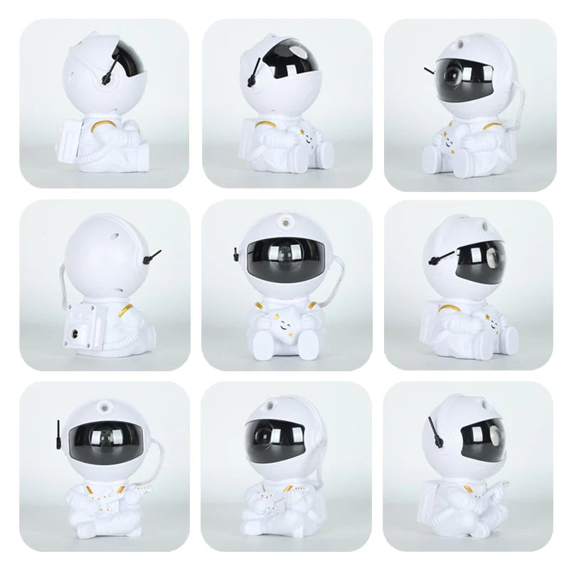 🌌 <tc>Lunvail</tc>™ 宇宙飛行士ギャラクシースタープロジェクター – 子供と大人のための宇宙をテーマにしたナイトライト