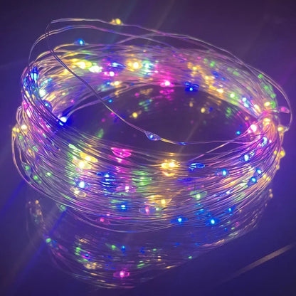 Lunvail ™ USB LIVIS Libes Lights - 8 Tauira | Te whakapaipai o-roto me waho | He maha nga tae me te roa