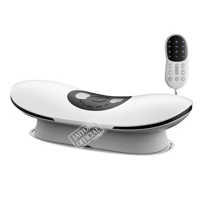 <tc>Lunvail</tc>™ FlexiBack 3-in-1 腰部マッサージャー – 温感、エアサポート、優しい振動機能を備えたスマートな背中枕