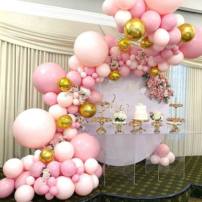 バルーンガーランドアーチキット - 女の子のための誕生日パーティーの装飾、ベビーシャワー、結婚式、イベントの背景の装飾