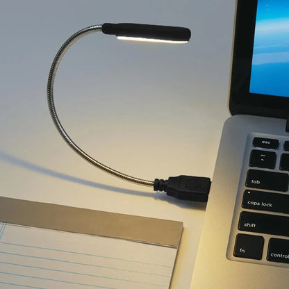 USB LED nočné svetlo Mini kniha svetlo
