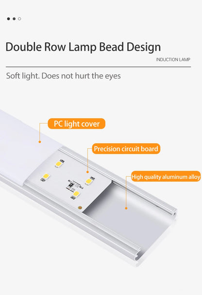 <tc>Lunvail</tc>™ 3-in-1 bewegingssensor LED-lamp – USB oplaadbare kast-, wand- en wandlamp (10–50 cm)