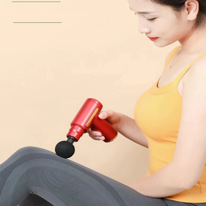 Propulse ™ Mini 4-Kopf-Massagewaffe-Leichte Tiefgewebe-Faszienpistole für Muskelwiederherstellung und Schmerzlinderung (3200 U / min, Ultra-Anstand)