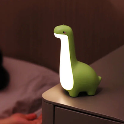 Dinoglow™ナイトライト - 子供用の部屋とベッドサイドのためのかわいい目を見張るような恐竜ランプ