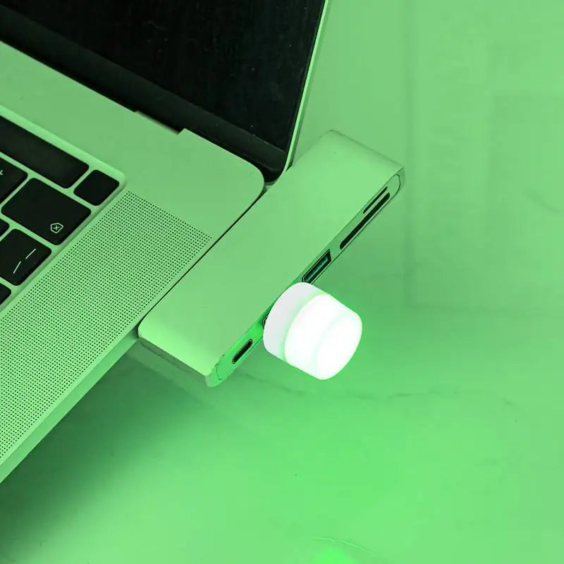 ミニUSB LED LED LEAD LIGHT  -  5V 1W Laptop、Power Bank、Bedsideの使用（暖かい＆白色）用の本ランプ
