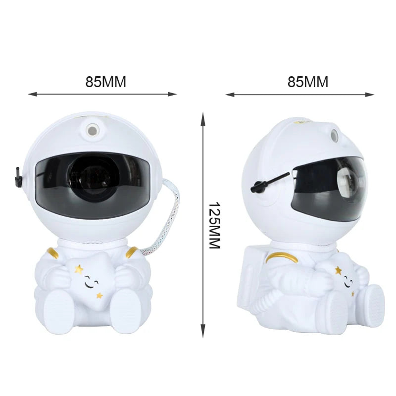 🌌 <tc>Lunvail</tc>™ 宇宙飛行士ギャラクシースタープロジェクター – 子供と大人のための宇宙をテーマにしたナイトライト