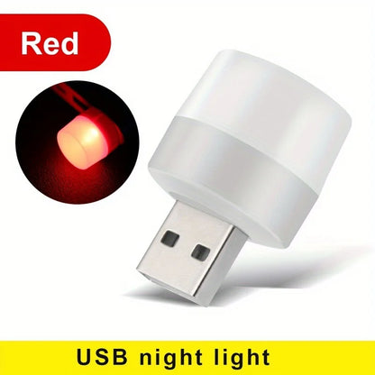 ミニUSB LED LED LEAD LIGHT  -  5V 1W Laptop、Power Bank、Bedsideの使用（暖かい＆白色）用の本ランプ