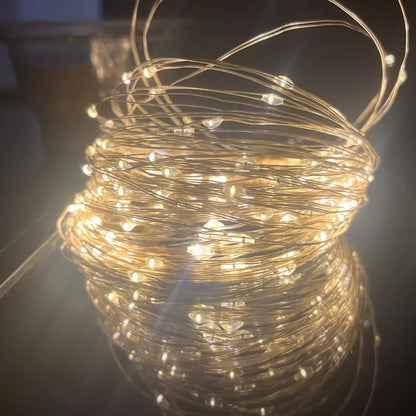 Lunvail ™ USB LIVIS Libes Lights - 8 Tauira | Te whakapaipai o-roto me waho | He maha nga tae me te roa