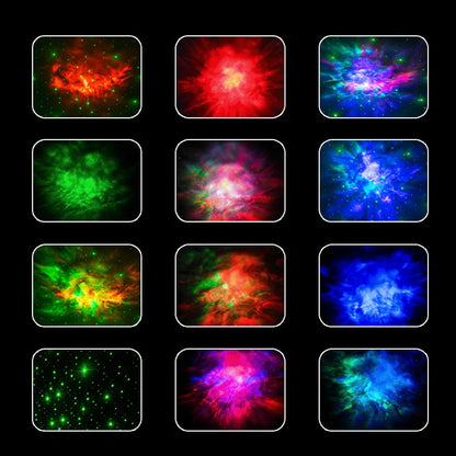 🌌 <tc>Lunvail</tc>™ 宇宙飛行士ギャラクシースタープロジェクター – 子供と大人のための宇宙をテーマにしたナイトライト