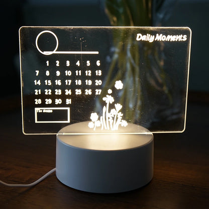 📝 Luz nocturna con tablero de mensajes LED creativo: ¡escribe, ilumina y deleita!
