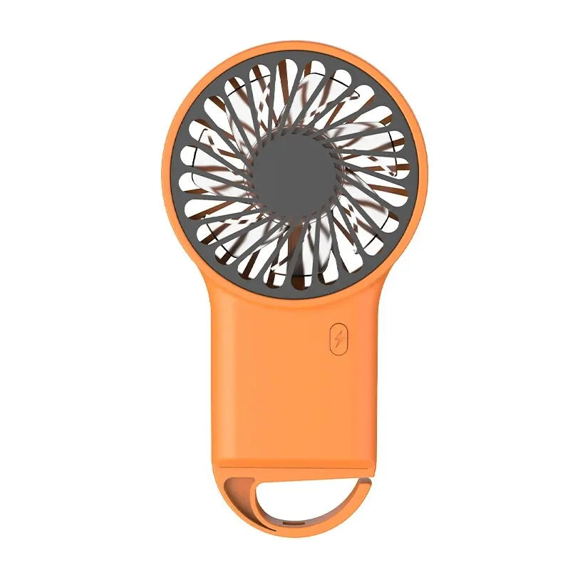 🌬️ Mini Portable USB Cooling Fan with Hook – Rechargeable & Powerful