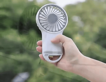 🌬️ Mini Portable USB Cooling Fan with Hook – Rechargeable & Powerful