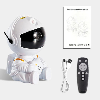 🌌 <tc>Lunvail</tc>™ 宇宙飛行士ギャラクシースタープロジェクター – 子供と大人のための宇宙をテーマにしたナイトライト